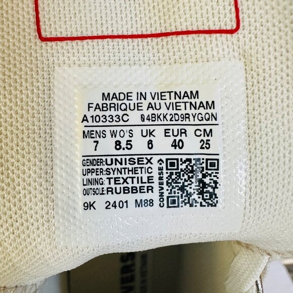 ❤️CONVERSE RUN STAR HIKE HI 8.5 Women GOLD PLATFORM Sneaker Boot Western A10333C - Picture 10 of 13